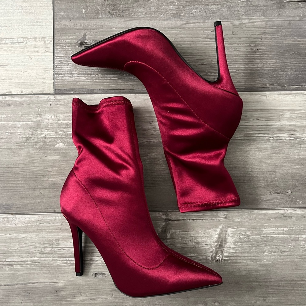 Balenciaga style sock bootie